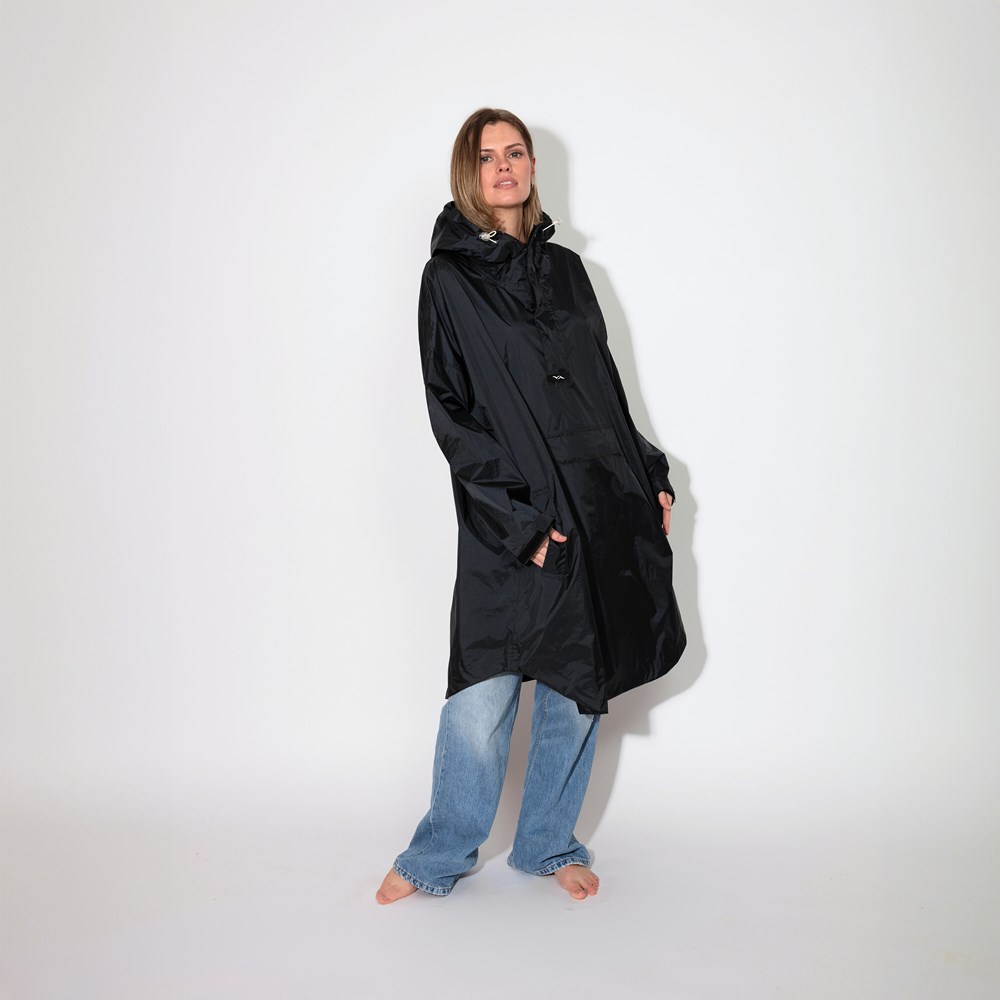 Regenmantel - Schwarz Regenmantel - Schwarz