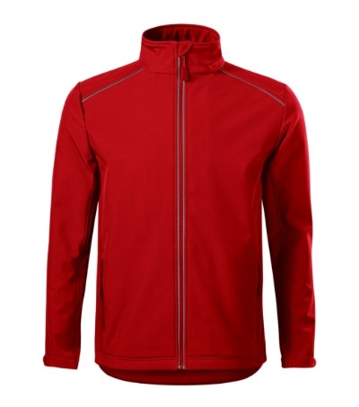 Softshelljacke Herren Valley rot