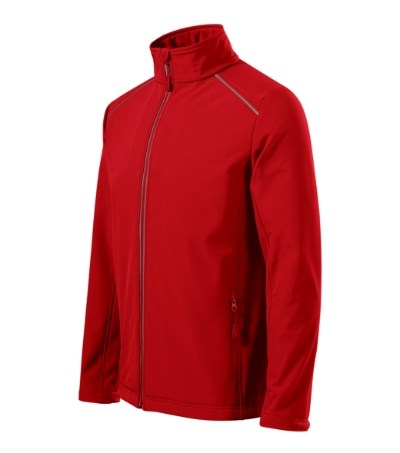 Softshelljacke Herren Valley rot
