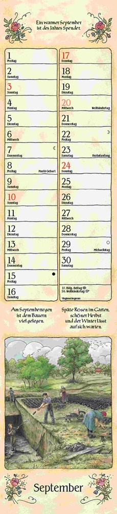 Bauernkalender - Langplaner