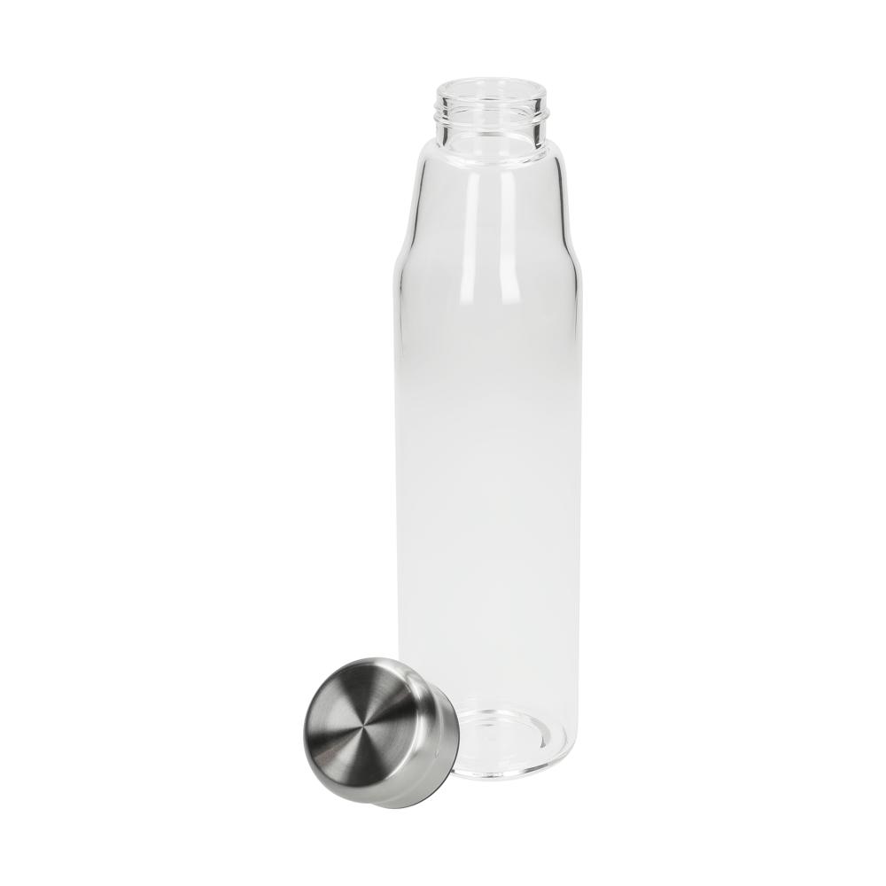 Glasflasche mit Hülle "Life" 0,7 l
