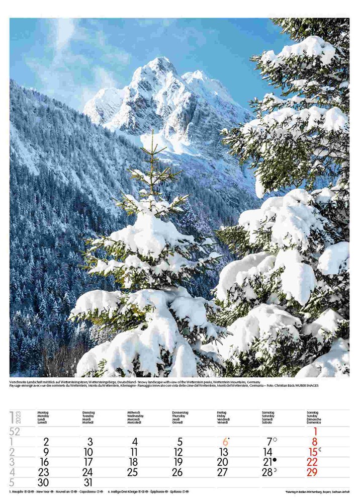 Alpen - Kalender