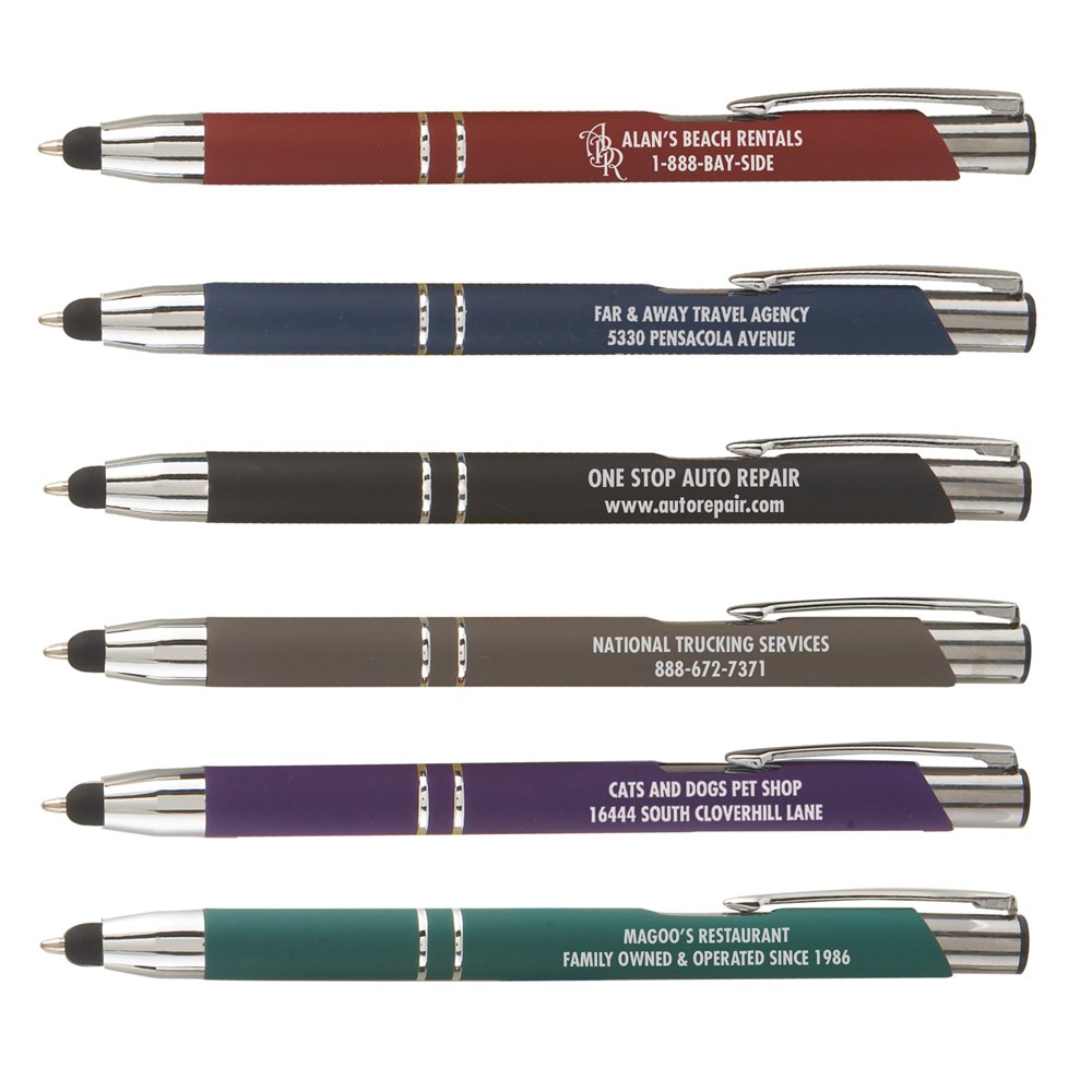 Crosby Metall Kugelschreiber - m/Stylus