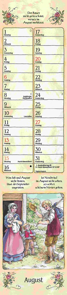 Bauernkalender - Langplaner