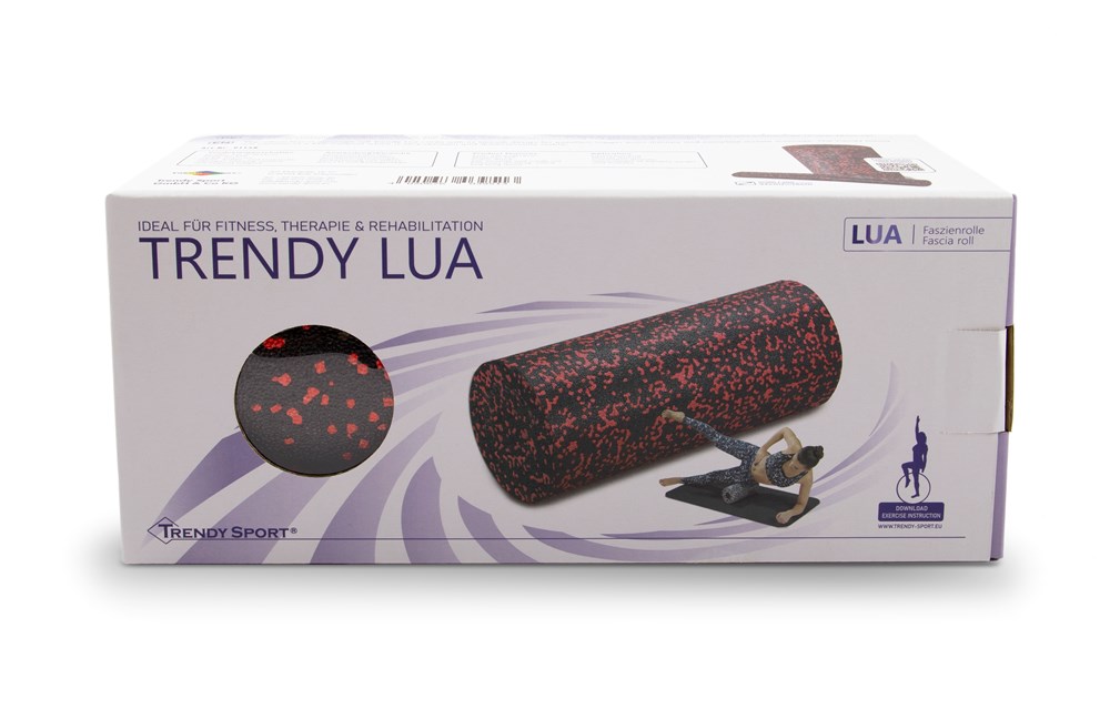 Trendy Faszienrolle Lua Schwarz