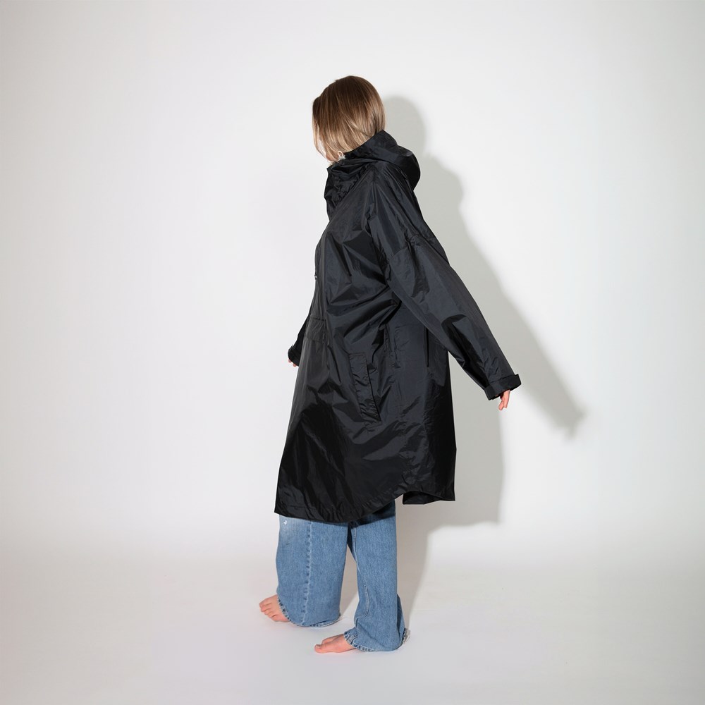 Regenmantel - Schwarz Regenmantel - Schwarz