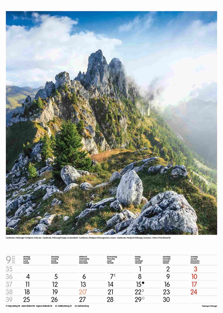 Alpen - Kalender